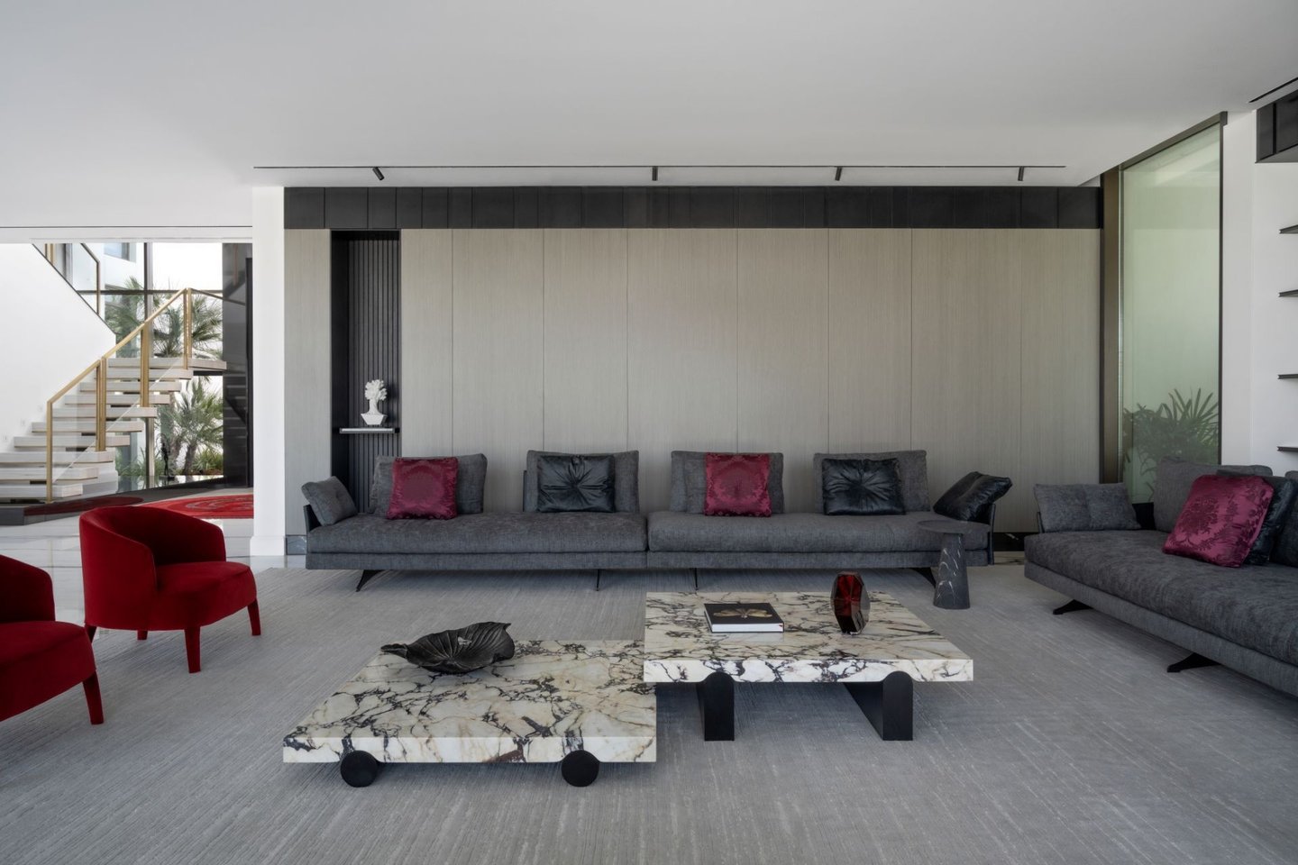 Dubai Hills villa living room, Luxhabitat