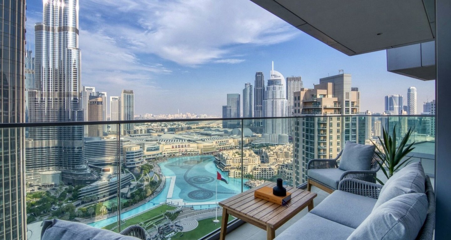 Short-term rentals in Downtown Dubai