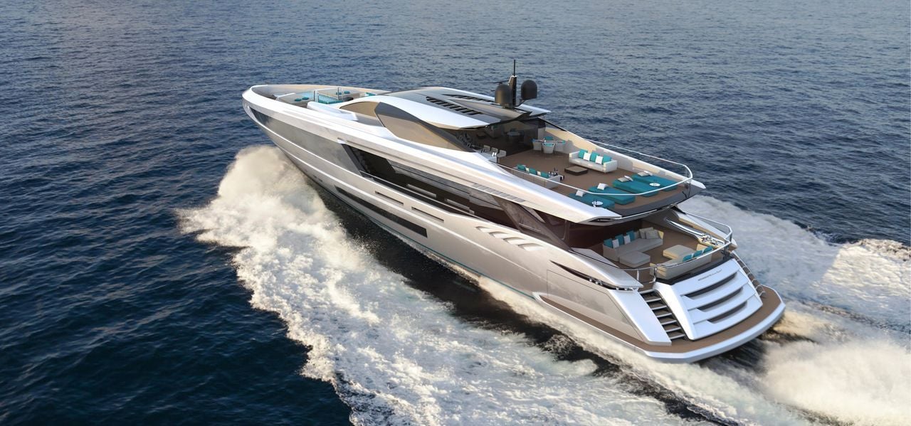 Mangusta yacht render