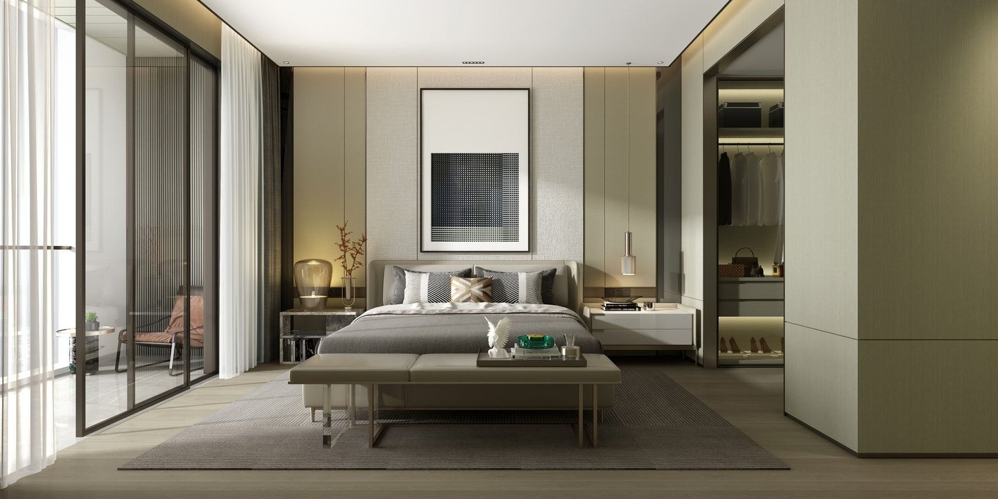 Bedroom | How to get a good night's sleep | Luxhabitat Dubai