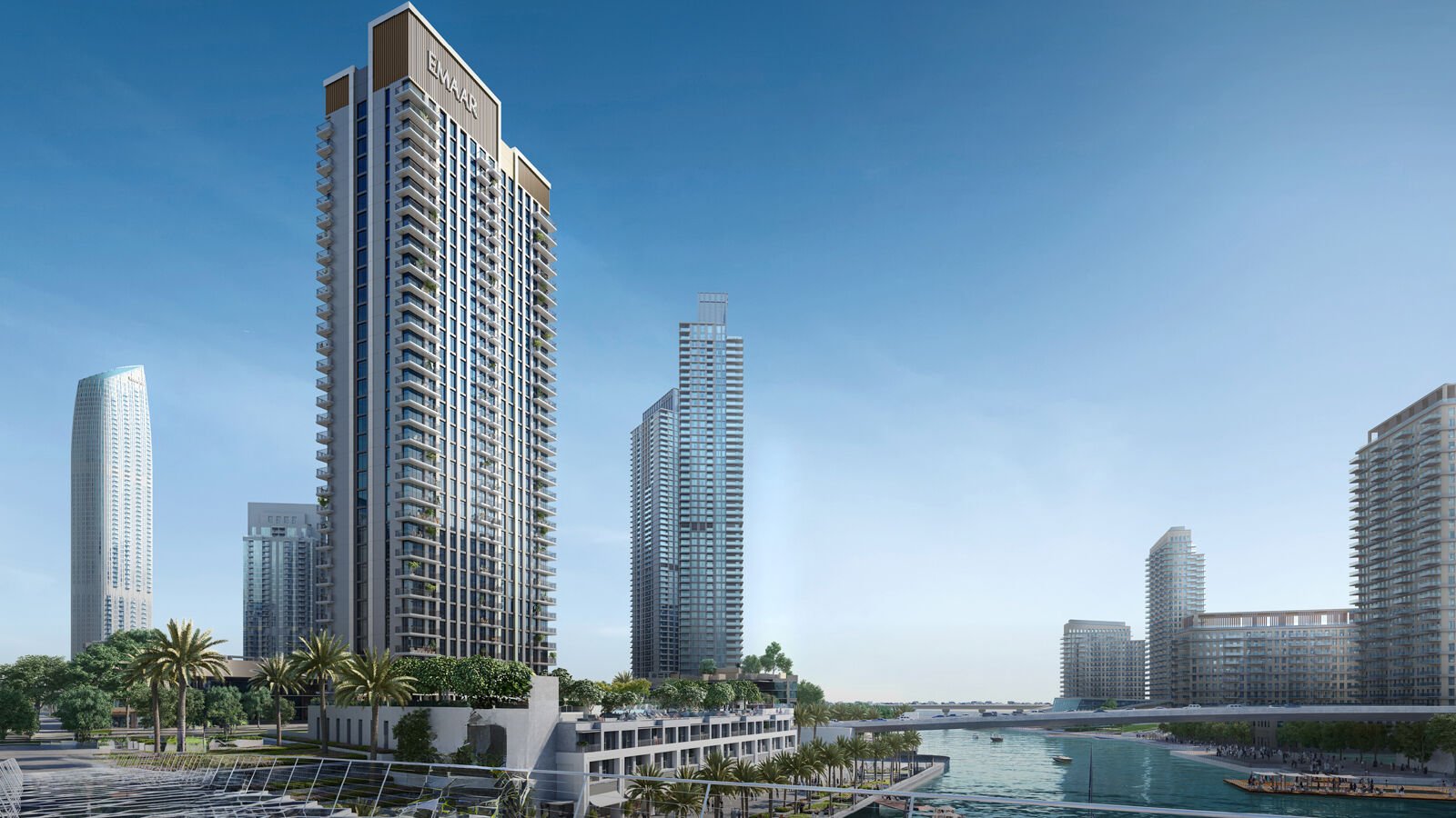 Skyline Retreat | Spacious 2-Bedroom | Waterfront Views, picture 1