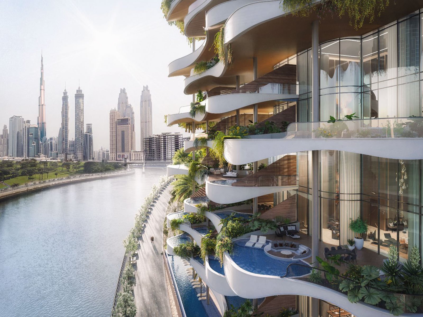 Skyline Luxury | Private Pool | Al Wasl One Canal, picture 1