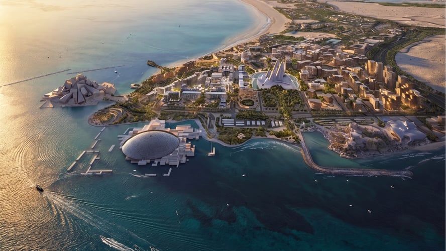 Marsa Al Saadiyat: Aldar Launches an AED 100 Billion Waterfront District on Saadiyat Island