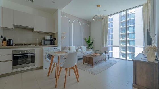 Furnished 1BR | Downtown View | Sobha Creek Vistas, picture 2