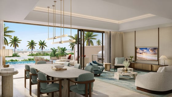 Fairmont Apartment with Wynn Al Marjan Views, picture 4