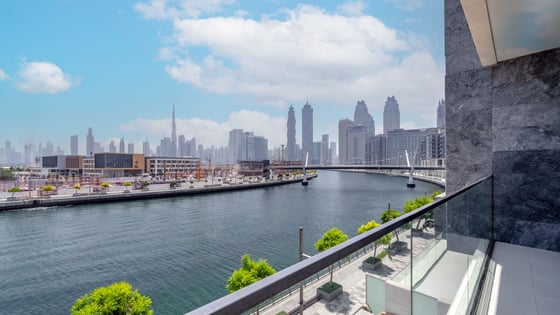 Full Canal View | Brand New 2BR with Maids Room, picture 1