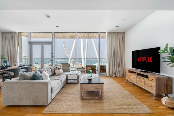 Ain Dubai Views | Modern Elegance | Bluewaters Residences, picture 1