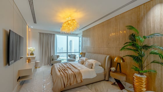 Serene Skyline | 3BR Luxury Oasis Fully Furnished, picture 13