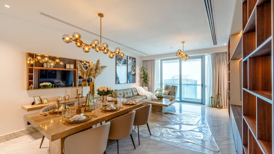 Serene Skyline | 3BR Luxury Oasis Fully Furnished, picture 4