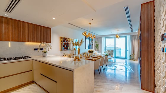 Serene Skyline | 3BR Luxury Oasis Fully Furnished, picture 2