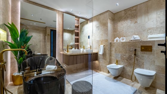 Serene Skyline | 3BR Luxury Oasis Fully Furnished, picture 18