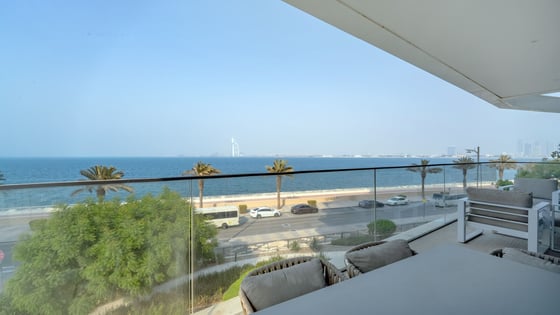 Furnished 2BR | Sea and Burj Al Arab View | Prime, picture 19