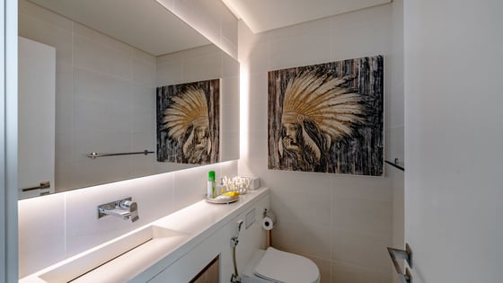 Furnished 2BR | Sea and Burj Al Arab View | Prime, picture 14