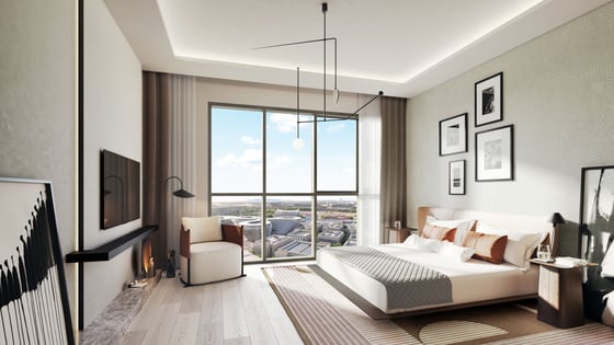 Skyline Serenity | Modern 1-Bed Apartment | Expo City, picture 6