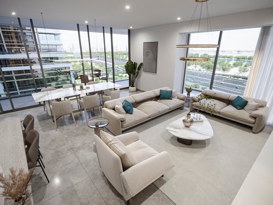 Corner 3BR + Maid | High Floor | Stunning Views, picture 2