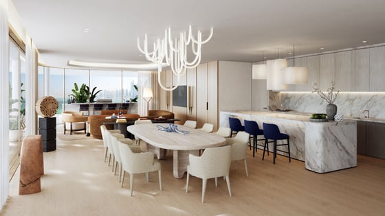 Dubai Harbour Residences: Exclusive 3BR on the beach, picture 7