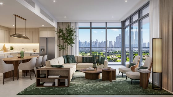 Elegant Apartment with Golf and Skyline Views, picture 1