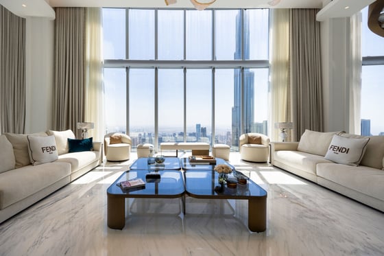 Burj Khalifa View | Custom Penthouse | Furnished, picture 2