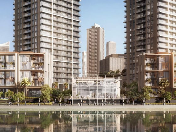 Canal view | Spacious 3BR | Prime Peninsula Tower, picture 10