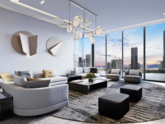 Canal view | Spacious 3BR | Prime Peninsula Tower, picture 4