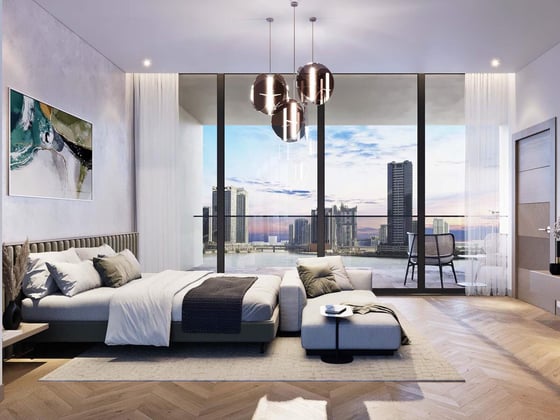 Canal view | Spacious 3BR | Prime Peninsula Tower, picture 7