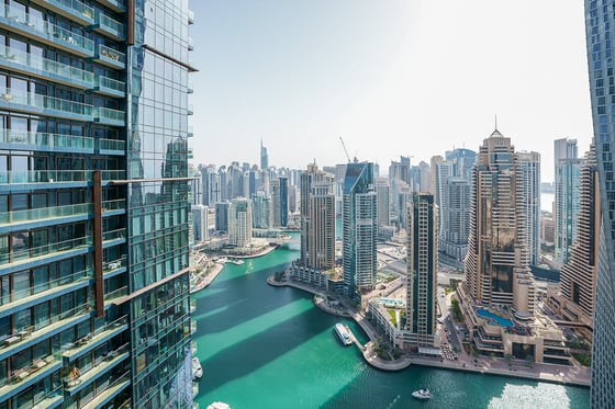 Vacant Unfurnished 2BR | Stunning Full Marina View, picture 1