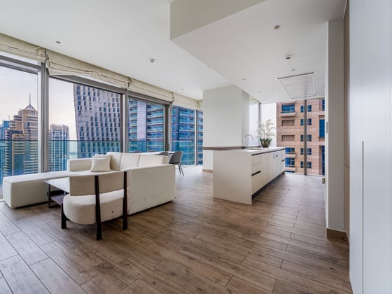 Vacant 2BR | Fully Furnished | Front Marina View, picture 1