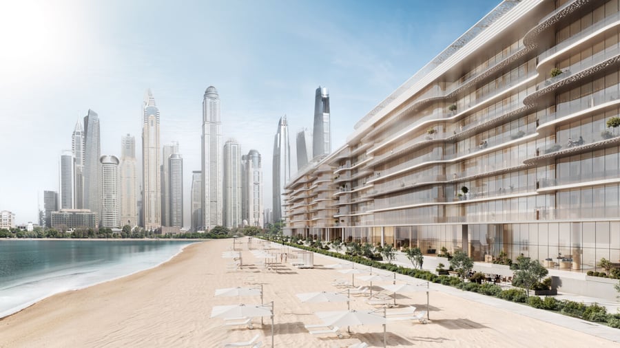 Dubai Harbour Residences: Exclusive 3BR on the beach, picture 1