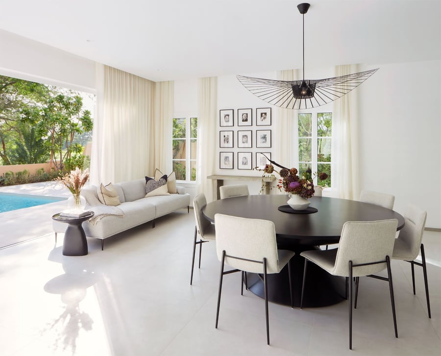 Jumeirah Golf Estates villa living room | Luxhabitat Dubai