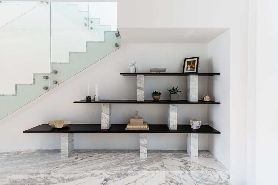 Design detail of Jumeirah Golf Estates villa, LUXHABITAT Dubai