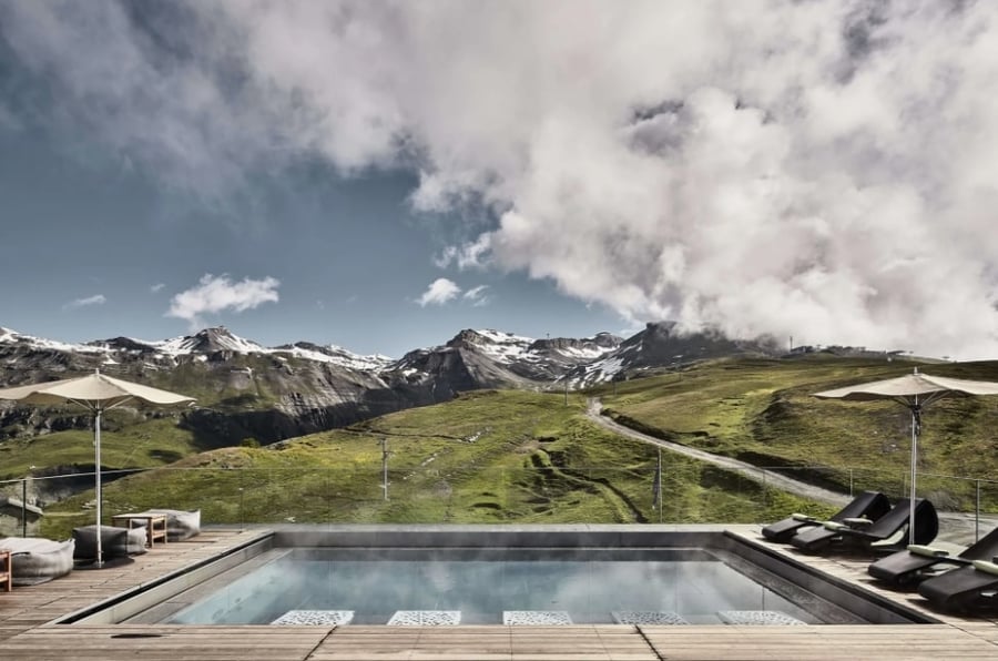 Crans montana switzerland