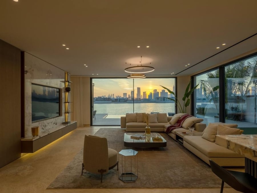 Living room view