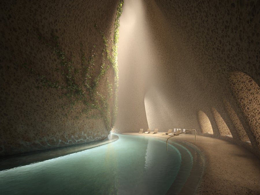 Muraba Veil underground spa