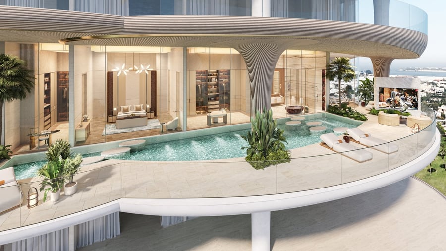 Casa AHS master bedroom