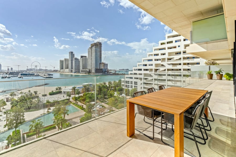 Palm Penthouse terrace