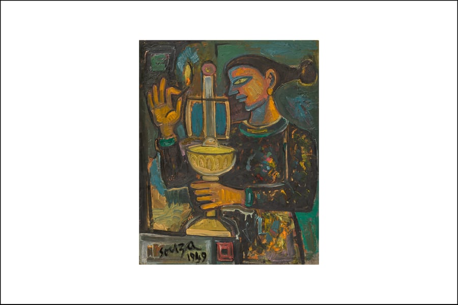 South Asian modern and contemporary art piece