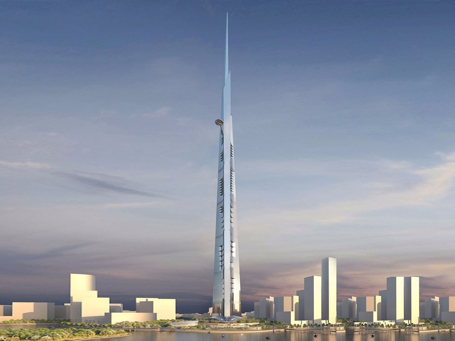 Jeddah Tower in Saudi Arabia