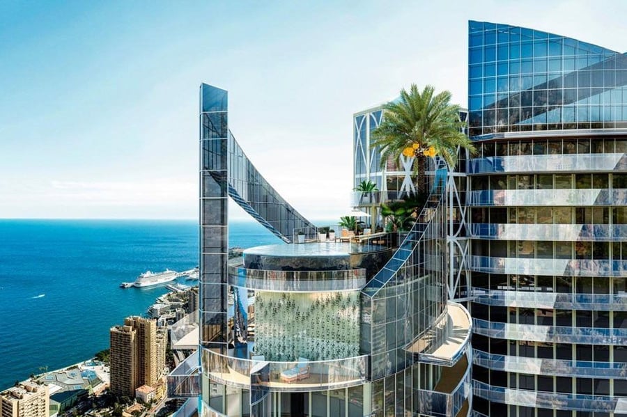 Tour Odeon penthouse in Monaco