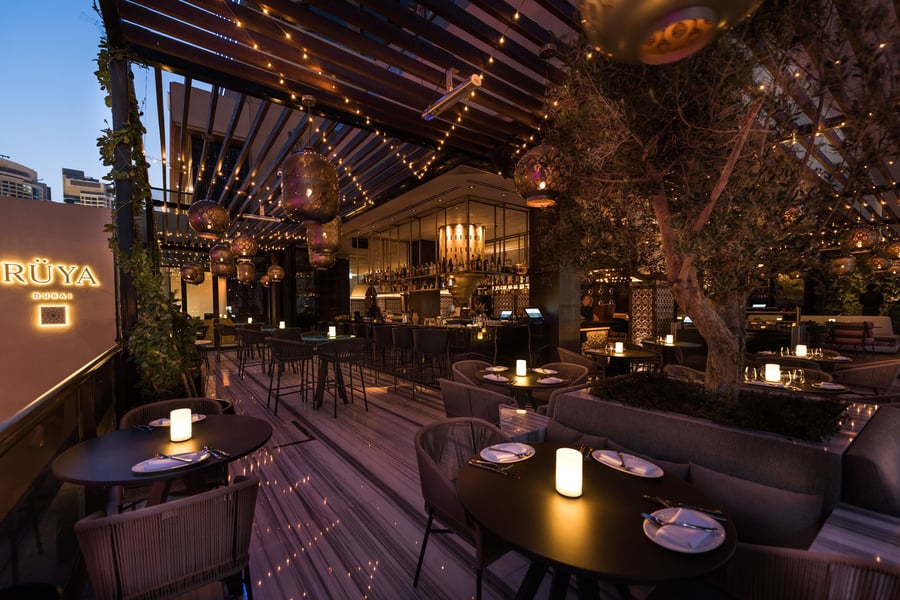 Ruya restaurant, Dubai marina