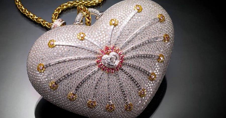 Top 10 most expensive handbags in the world | Mouawad 1001 Nights diamond purse US$3.8 million