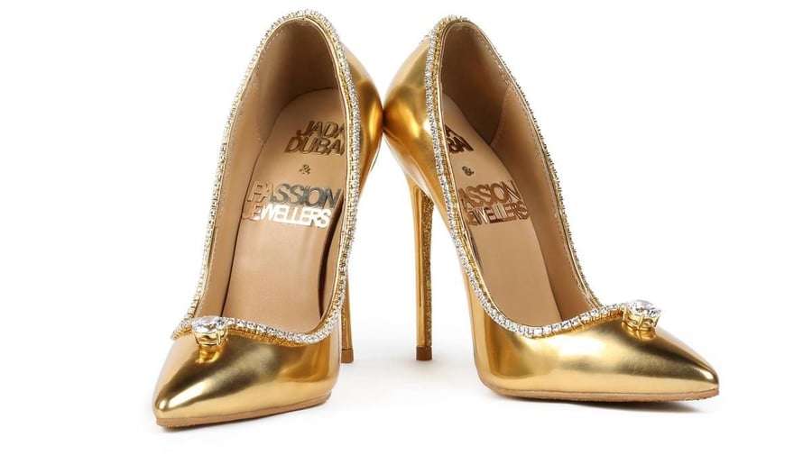 Top 10 most expensive shoes in the world | Jada Dubai and Passion Jewellers Passion Diamond Shoes