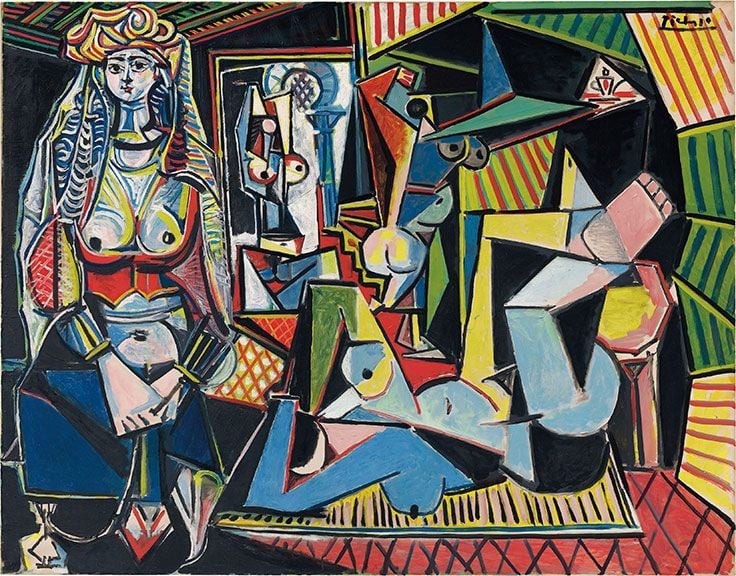 Top 10 most expensive paintings in the world | Les femmes d'Alger (Version O) by Pablo Picasso