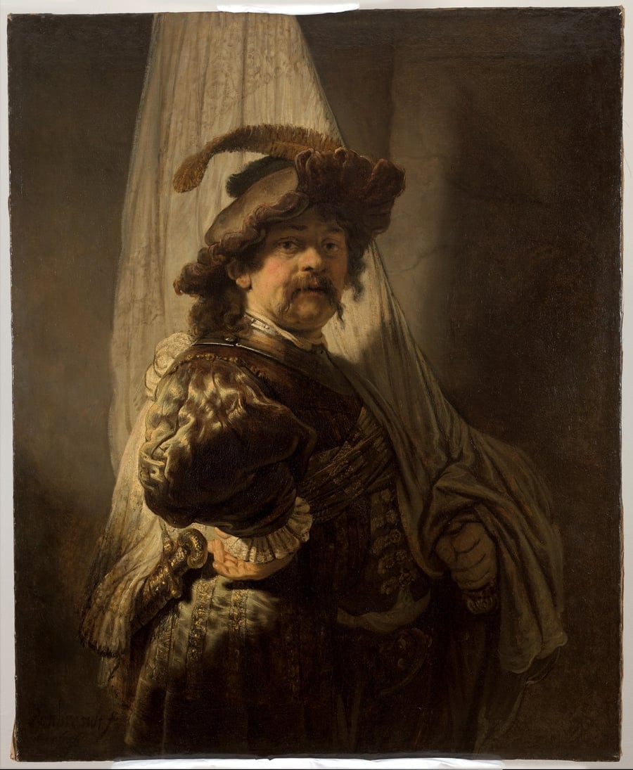 Top 10 most expensive paintings in the world | The Standard-Bearer by Rembrandt