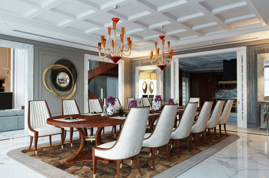 dining area at 22 carat