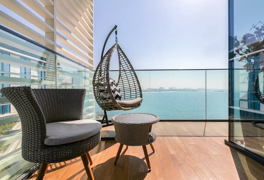 Balcony in bluewaters