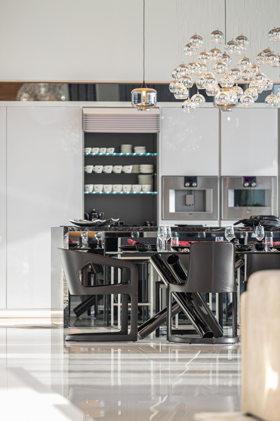 Coffee counter at One100 Palm