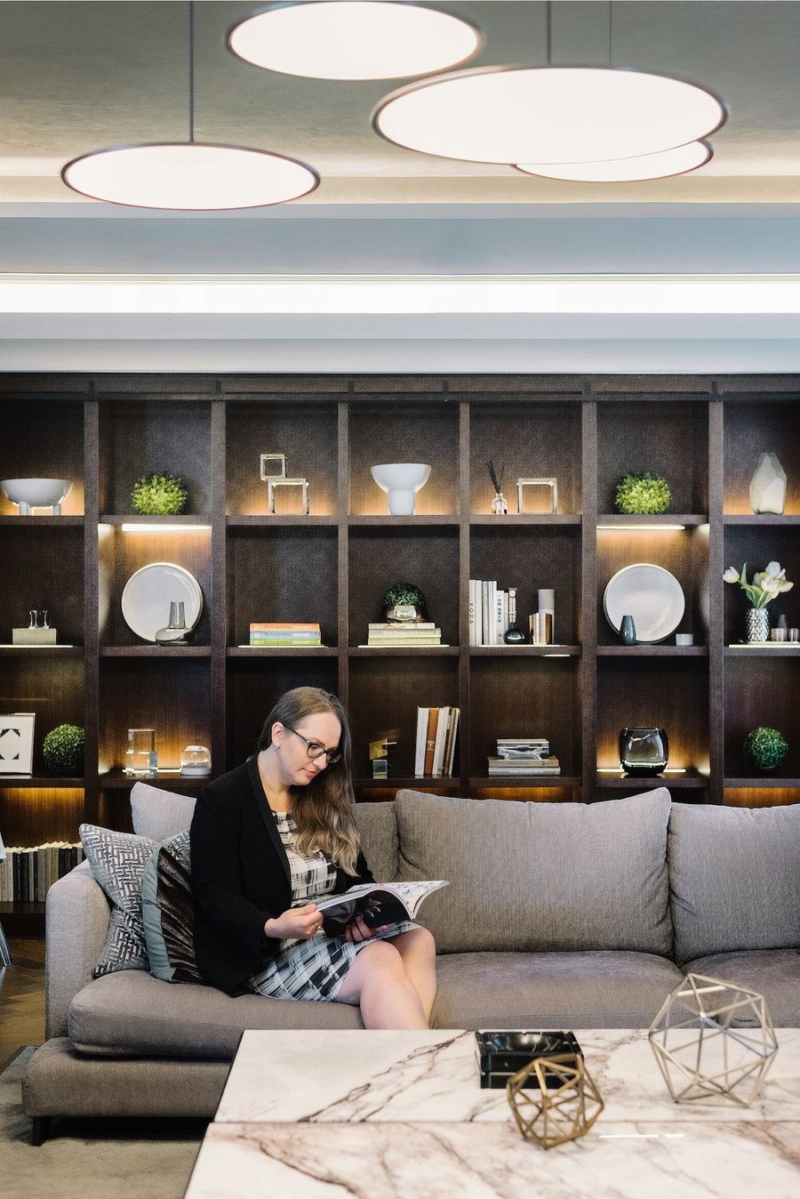 Reading in the background