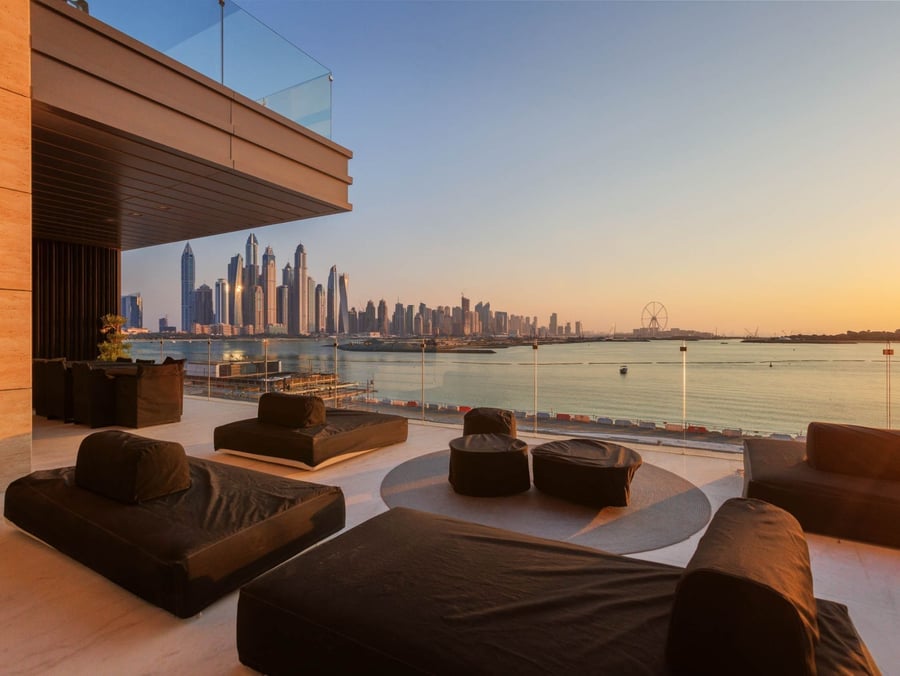 terrace at Palme Couture