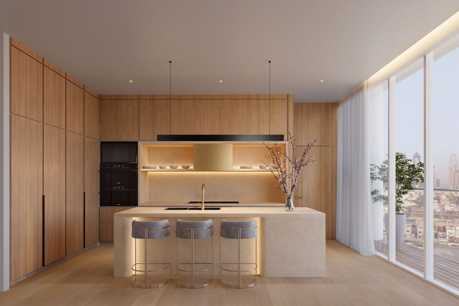 Kitchen Mr C Residences Jumeirah | Luxhabitat 