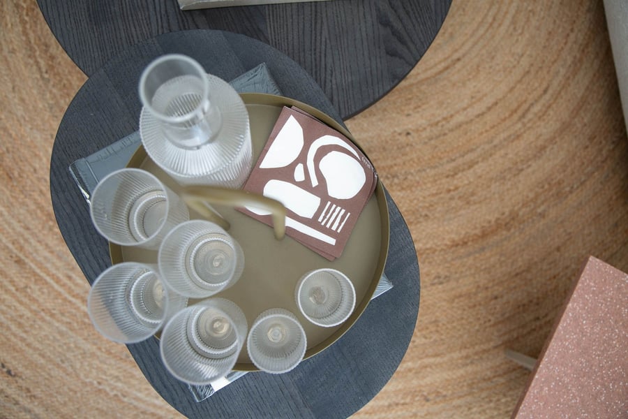 Ferm Living ripple glass